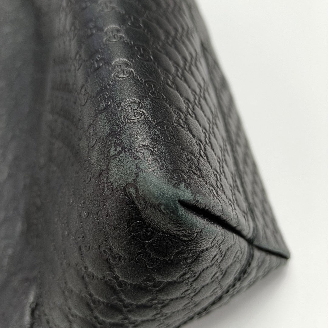Bree Monogram Calfskin Black