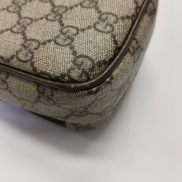 Neo Vintage Mini Monogram Coated Canvas Brown