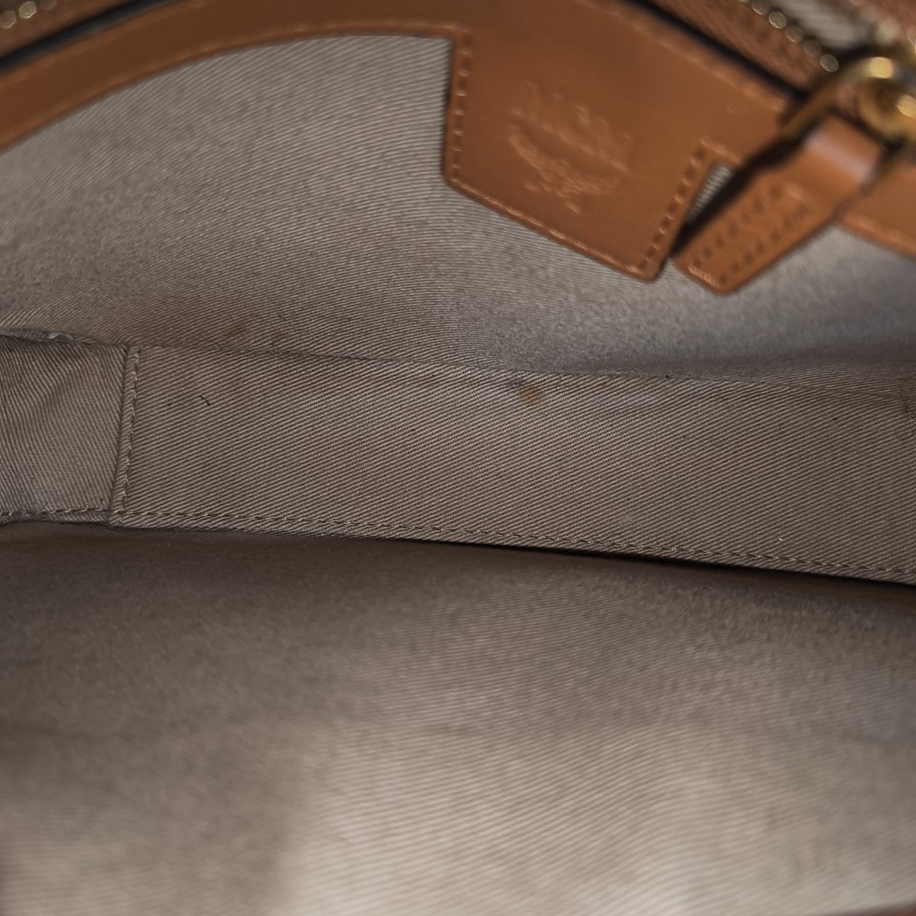 Viktor Visetos Small Monogram Coated Canvas Brown