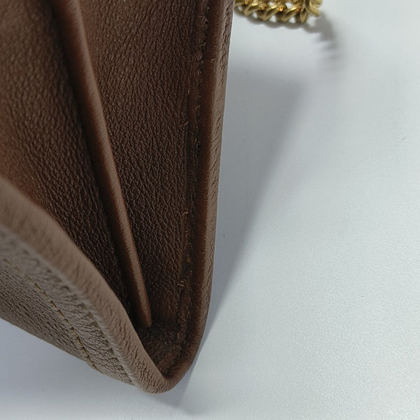 Diana Mini Calfskin Brown