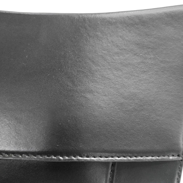 Hourglass S Calfskin Black