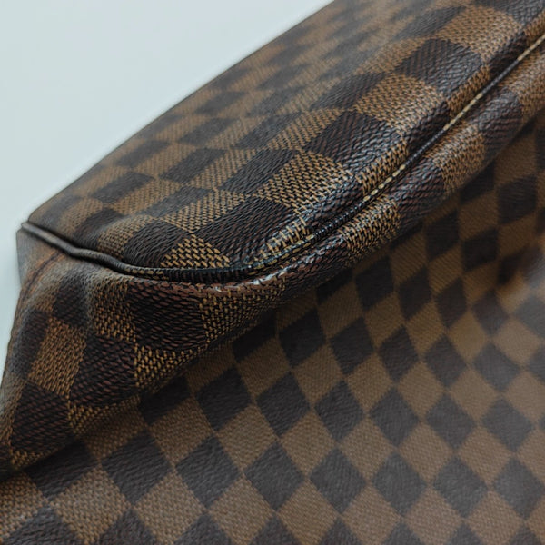 NEVERFULL MM Damier Ebene Coated Canvas Brown