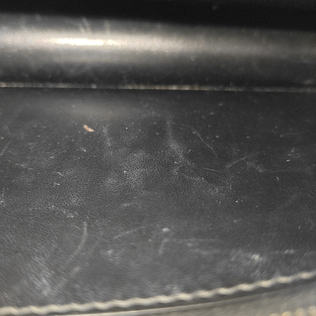 SUNSET Small Calfskin Black