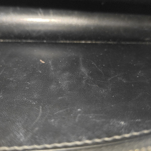 SUNSET Small Calfskin Black