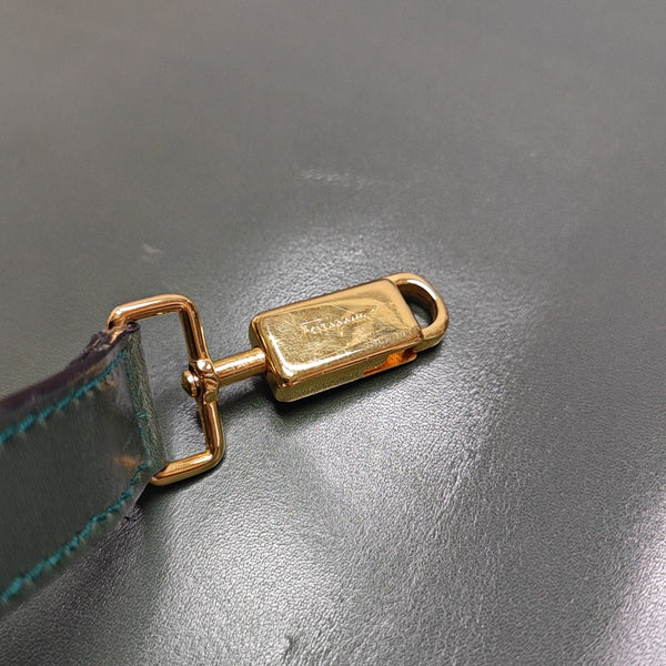 Kelly Calfskin Green