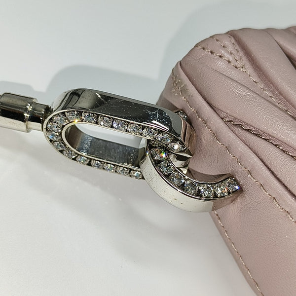 Matelassé Quilted Lambskin Pink