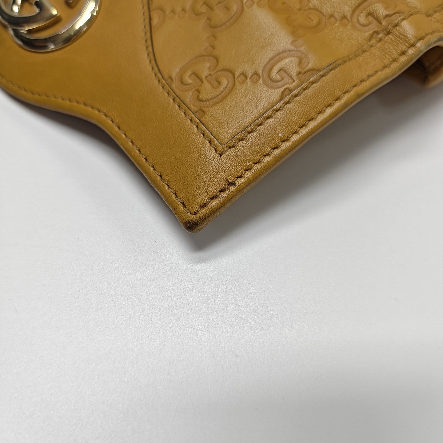 Monogram Calfskin Wallet Yellow