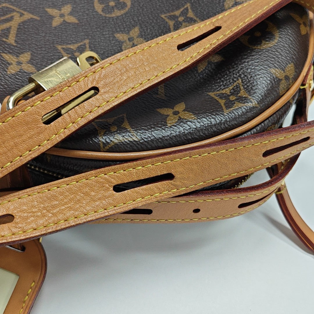 BOITE CHAPEAU MM Monogram Coated Canvas Brown