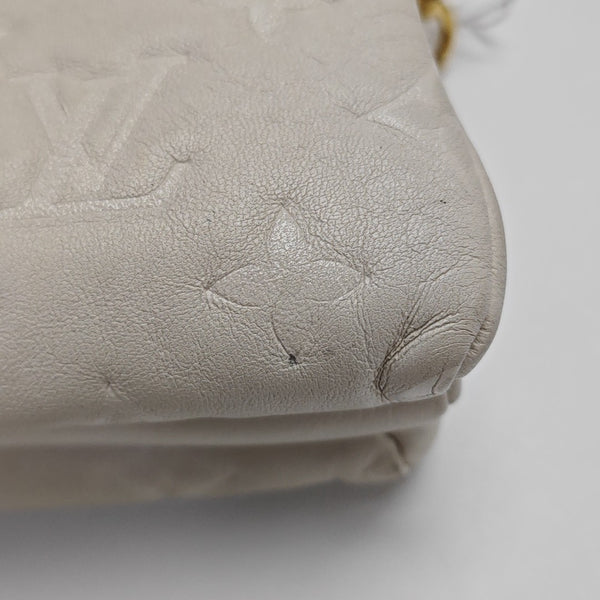 COUSSIN PM Lambskin White