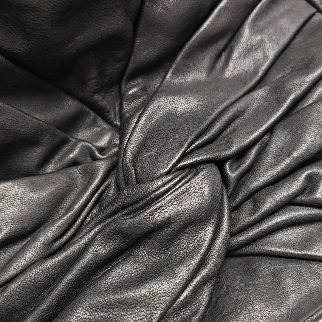 Calfskin Tote Bag Black