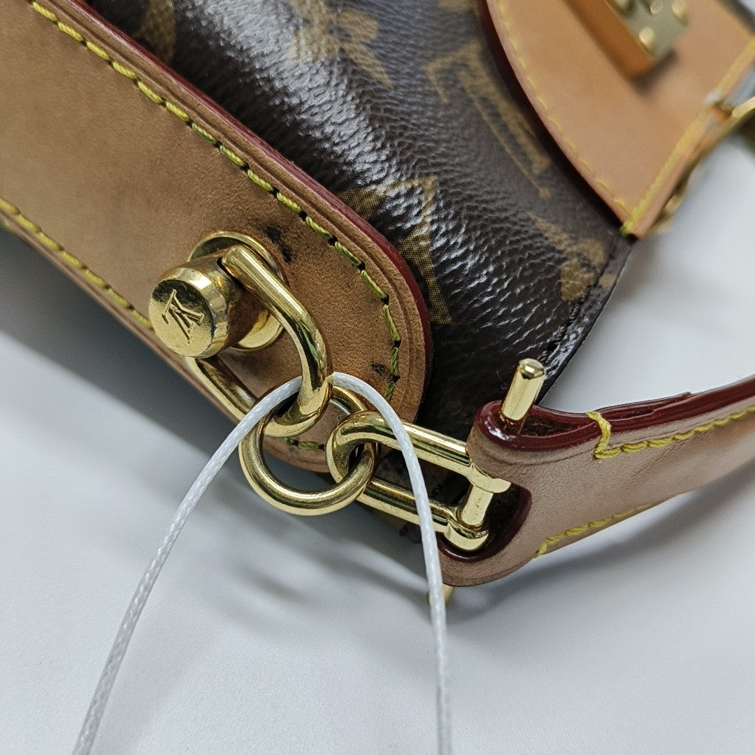 DUFFLE Monogram Coated Canvas Brown