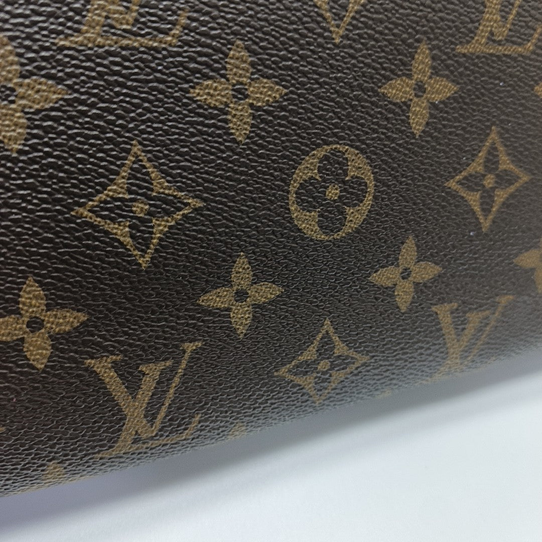 FÉLICIE Monogram Coated Canvas Brown