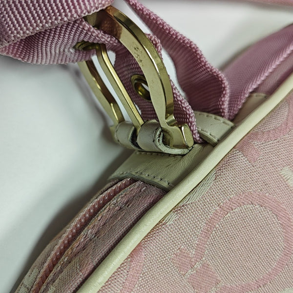 Canvas Shoulder Bag Pink