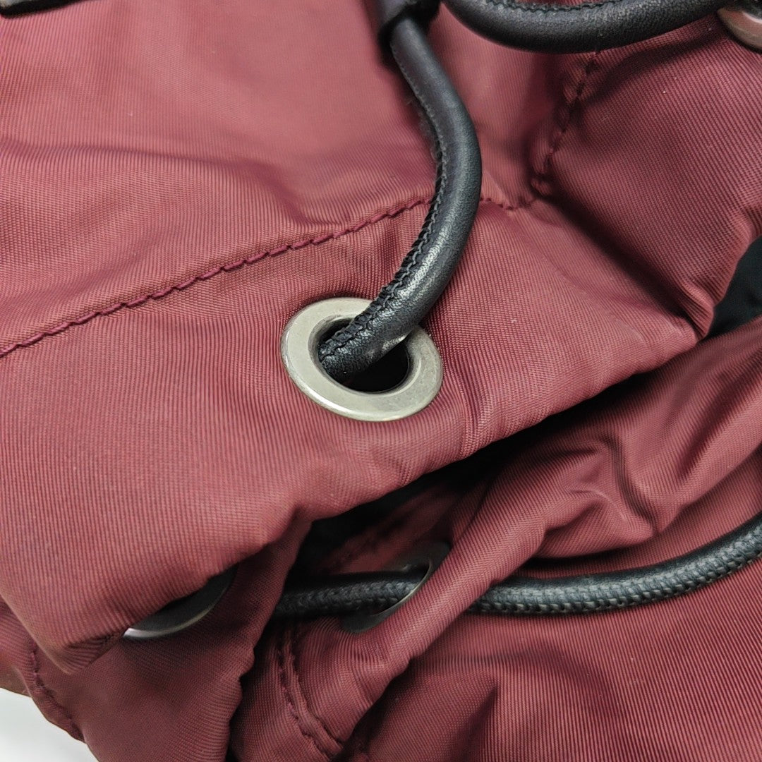 The Rucksack Medium Nylon Red