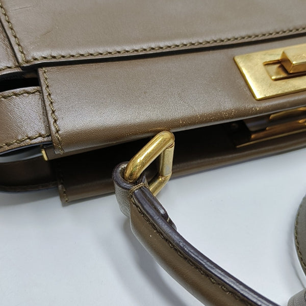 Peekaboo Medium Calfskin Brown