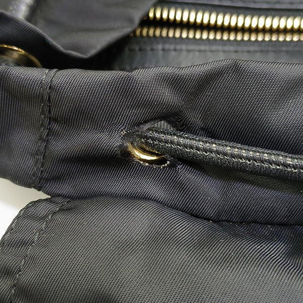 The Rucksack Medium Nylon Black