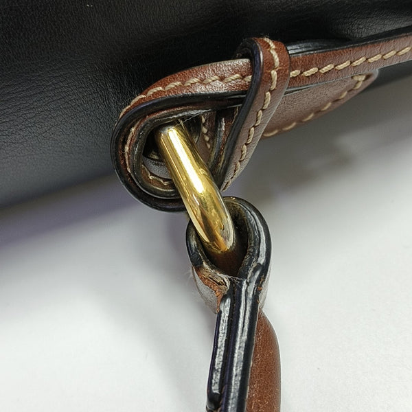 Padlock Medium Monogram Coated Canvas Beige