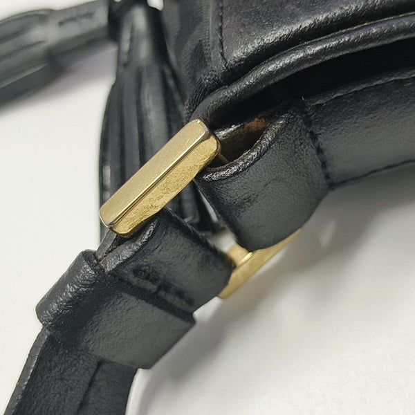Canvas Top Handle Bag Black