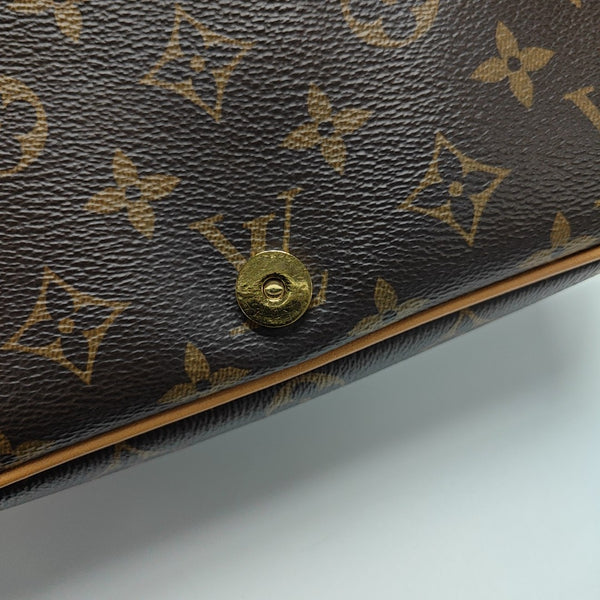 DIANE Monogram Coated Canvas Brown