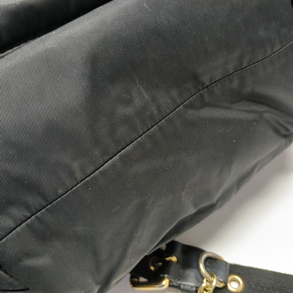 The Rucksack Nylon Black