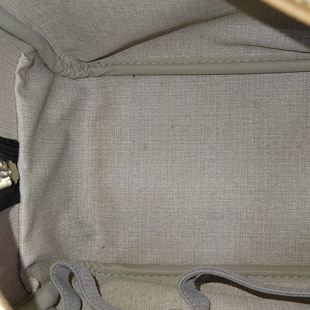 DEAUVILLE Monogram Coated Canvas Brown