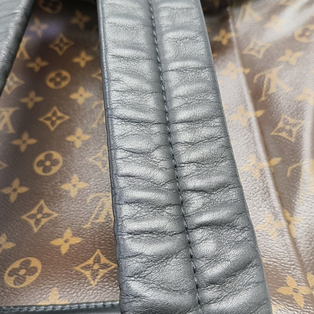 ZACK Monogram Coated Canvas Brown
