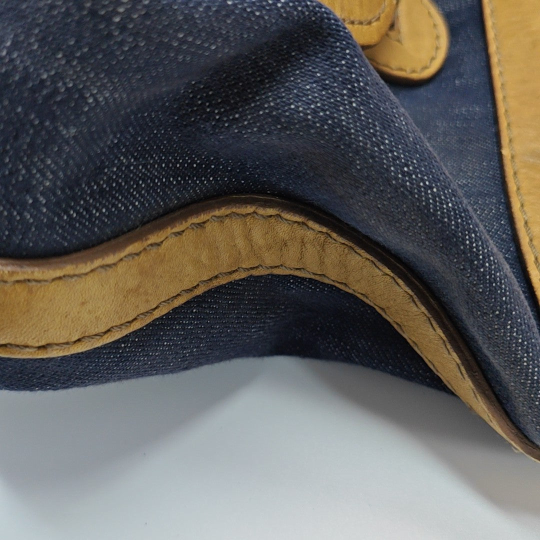 Canvas Top Handle Bag Multicolor