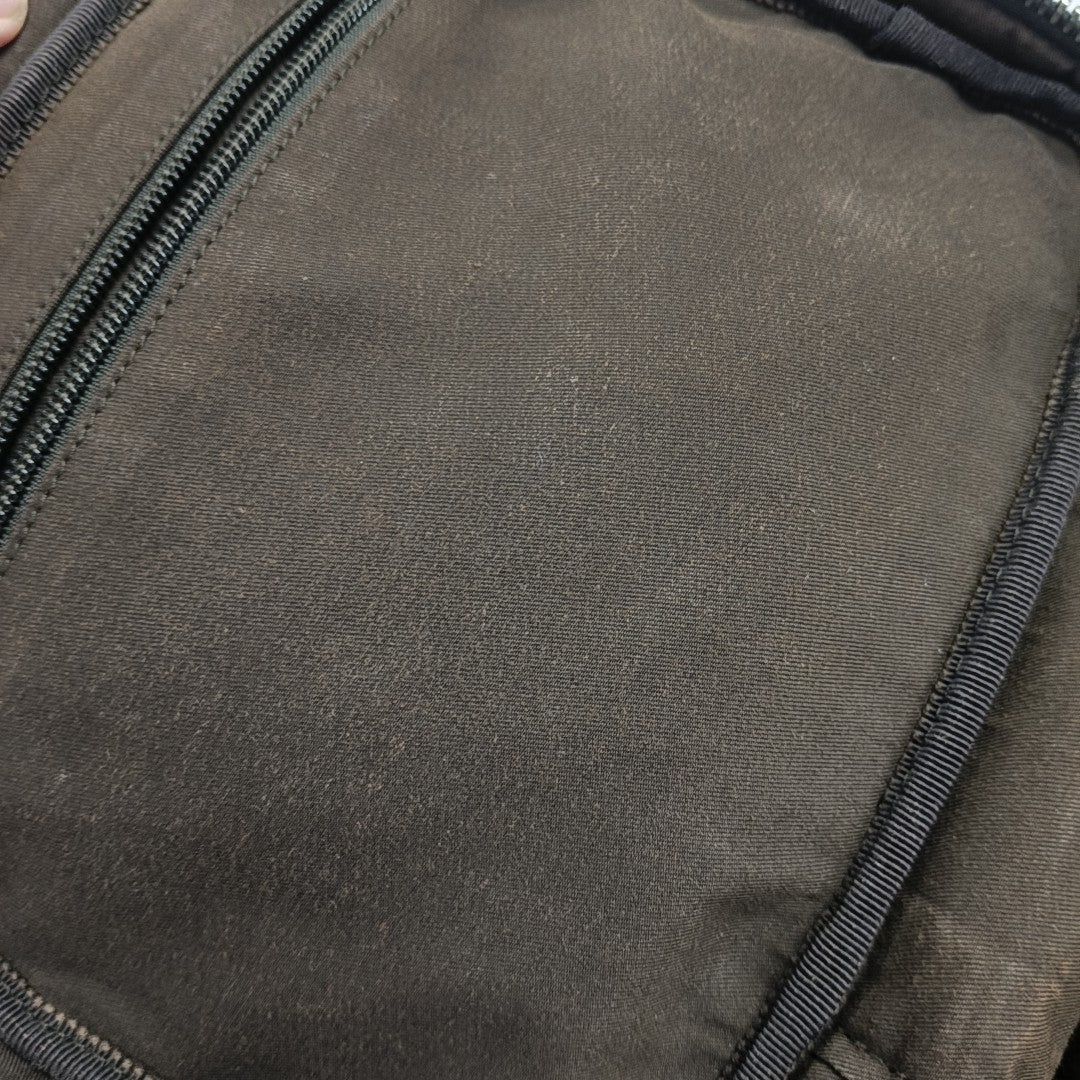 Monogram Coated Canvas Top Handle Bag Beige