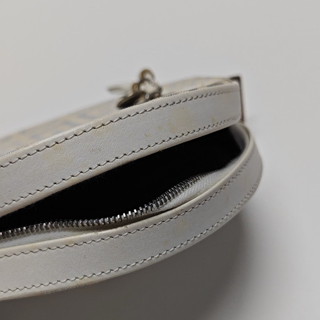 Canvas Shoulder Bag White