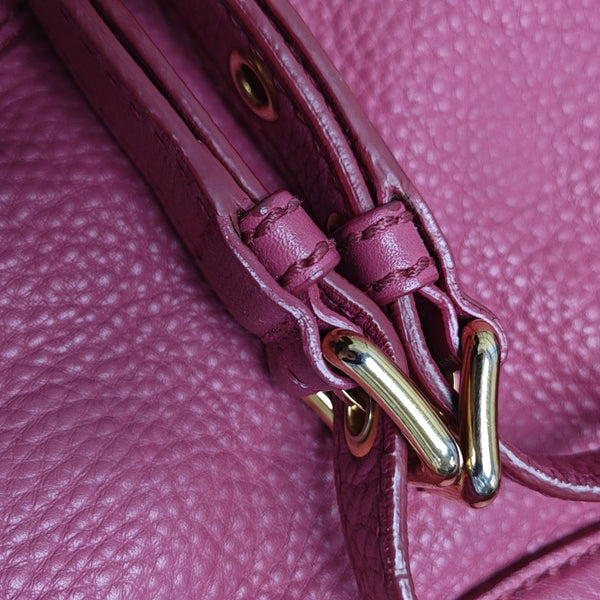 Calfskin Tote Bag Red