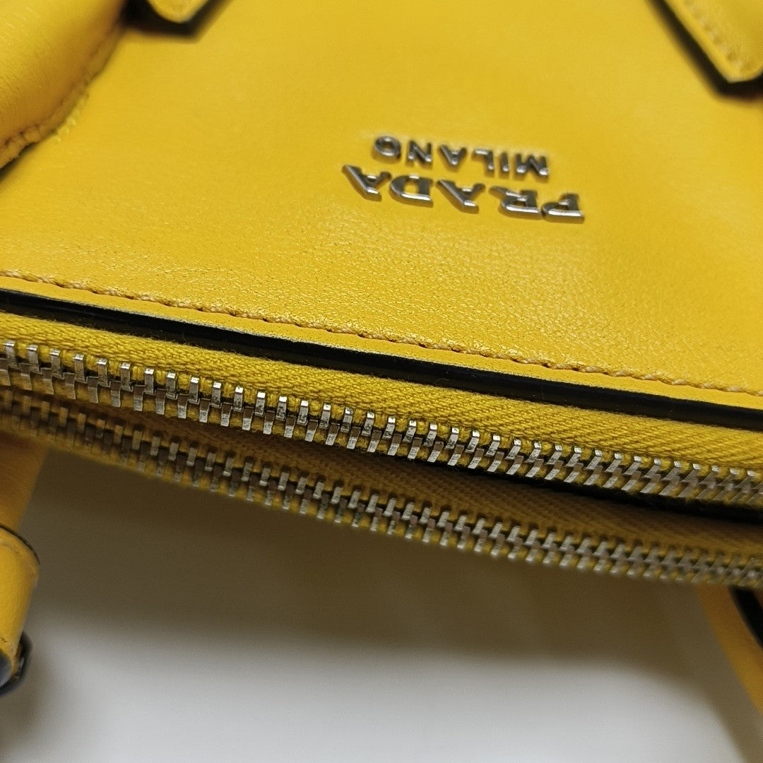 Calfskin Tote Bag Yellow