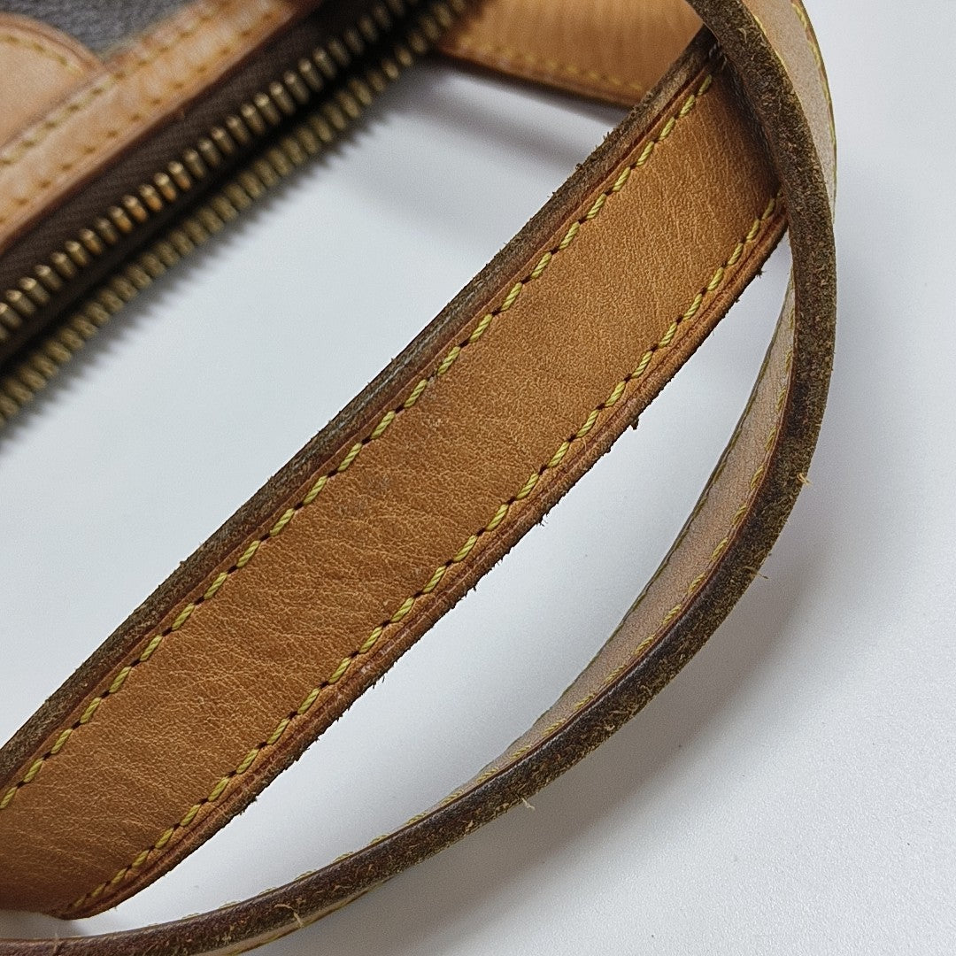 PALERMO PM Monogram Coated Canvas Brown