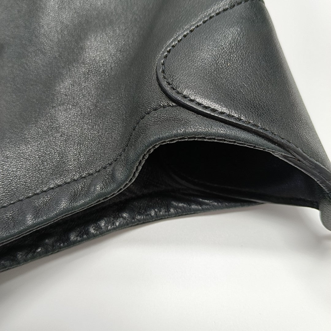 Nylon Lambskin Black