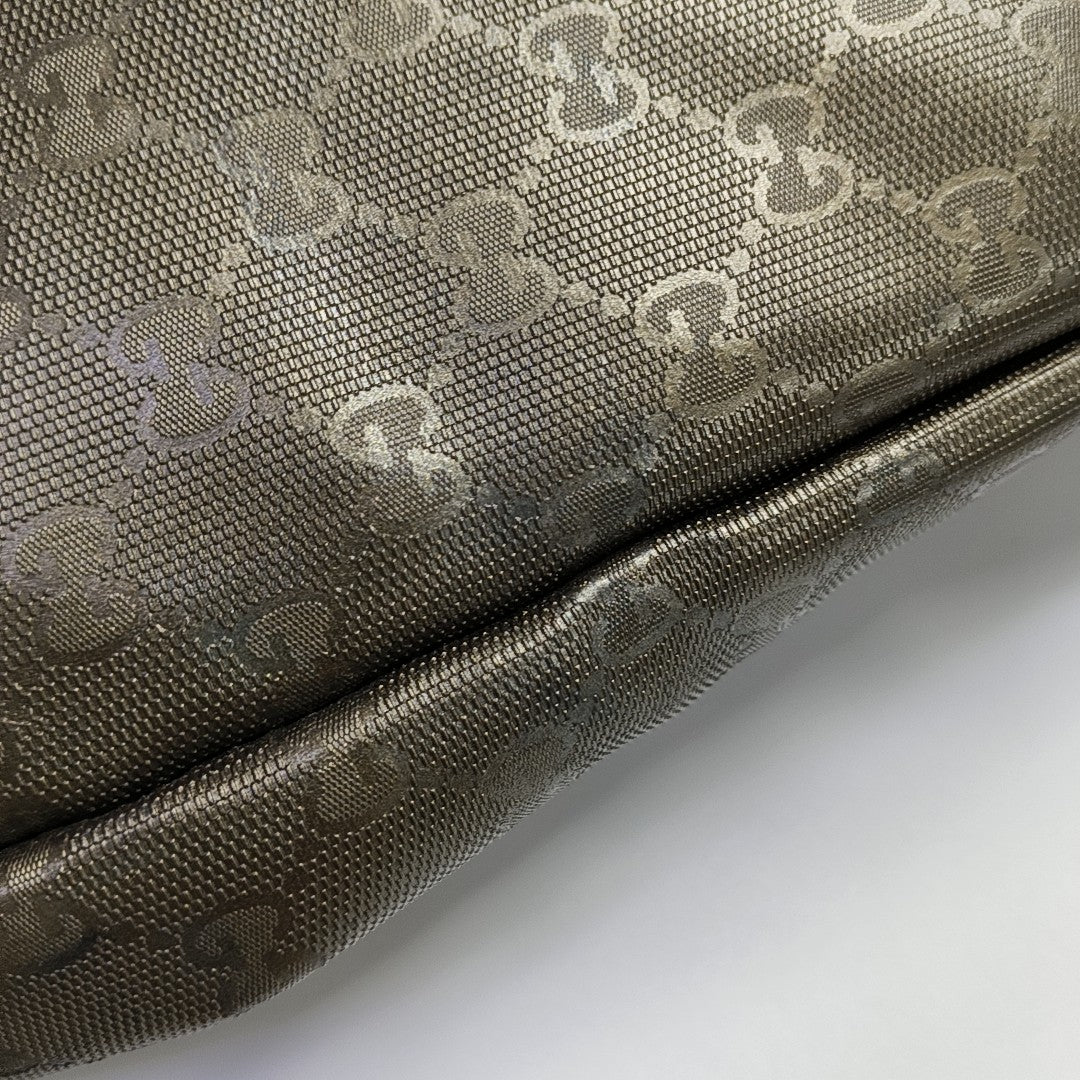 GG Imprime Monogram Coated Canvas Beige