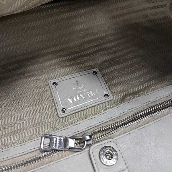 Calfskin Tote Bag Gray