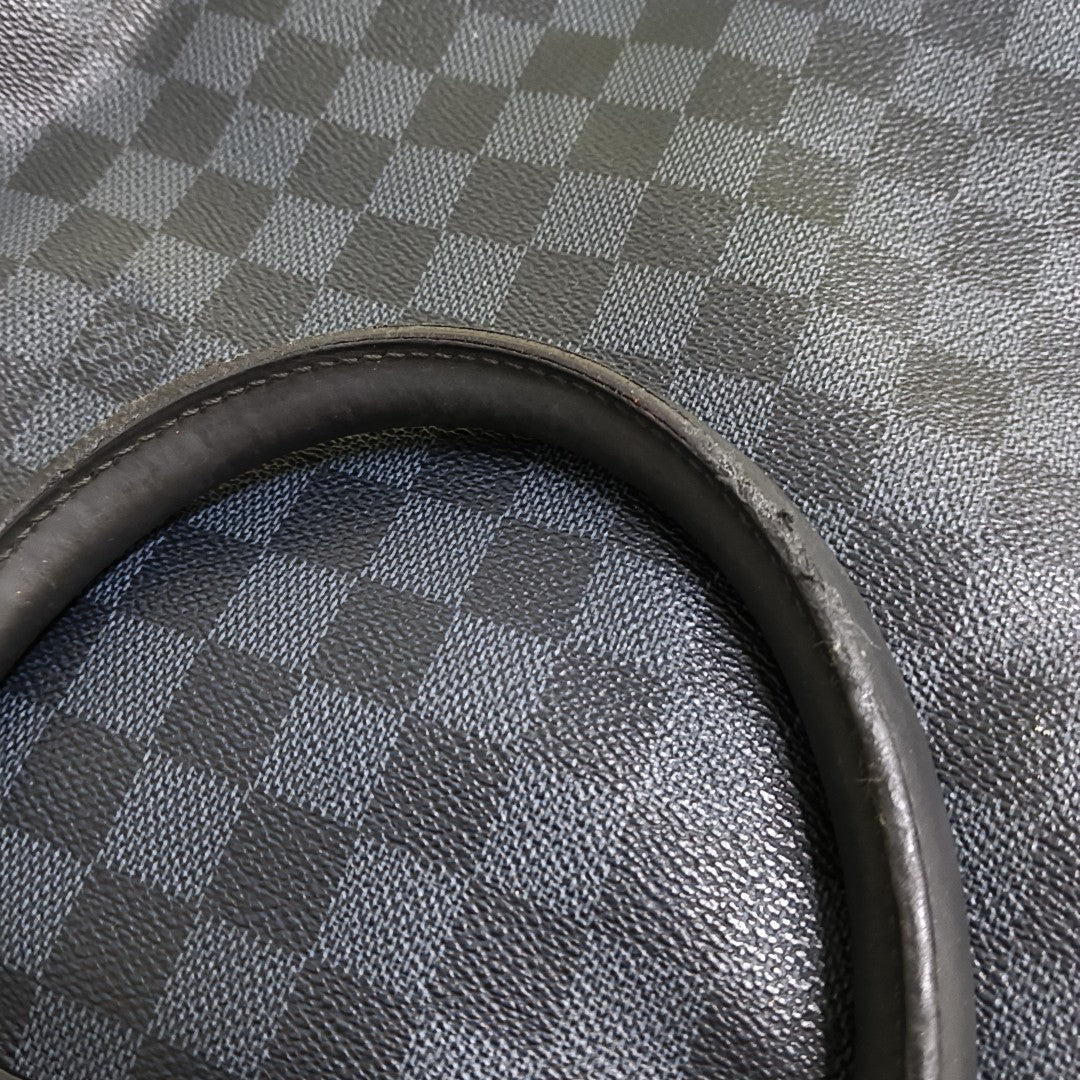 GREENWICH Damier Coated Canvas Blue