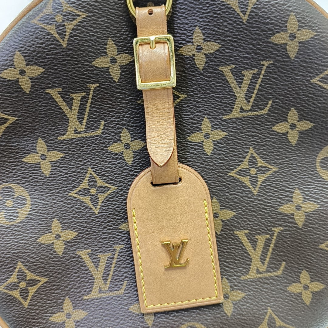 BOITE CHAPEAU MM Monogram Coated Canvas Brown