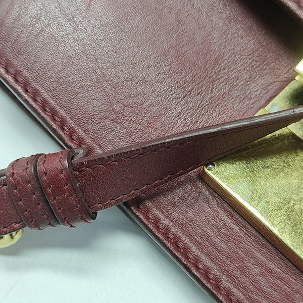 Gancino Calfskin Red