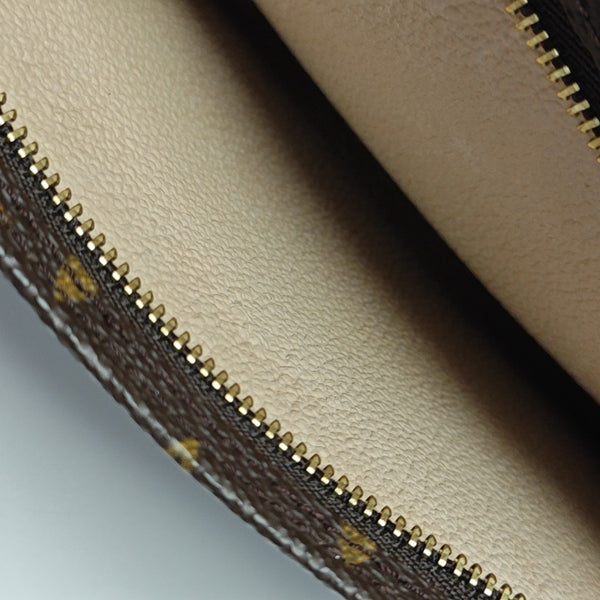 BUCKET PM Monogram Coated Canvas Brown