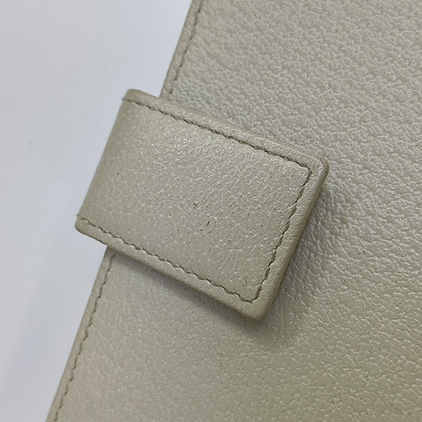 Blondie Calfskin White Wallet