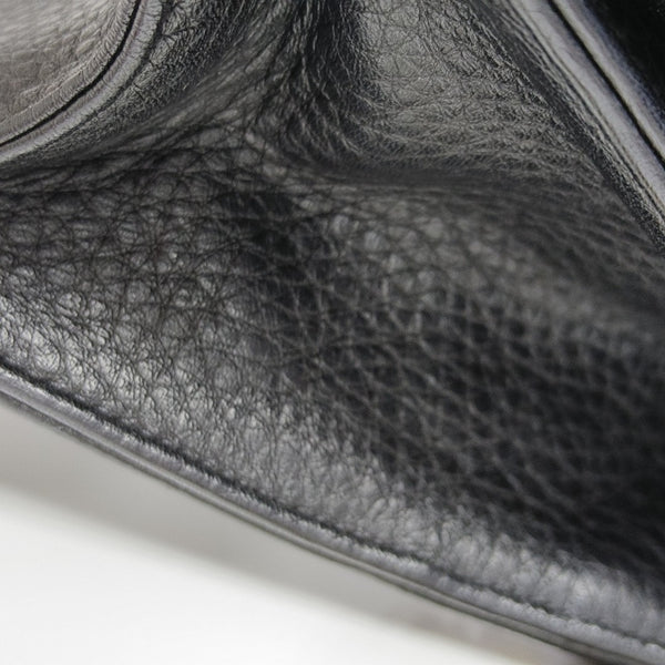 Diorama Medium Cannage Calfskin Black