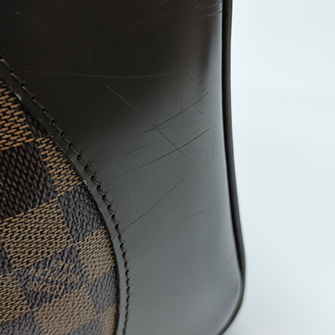 BERKELEY Damier Ebene Coated Canvas Brown