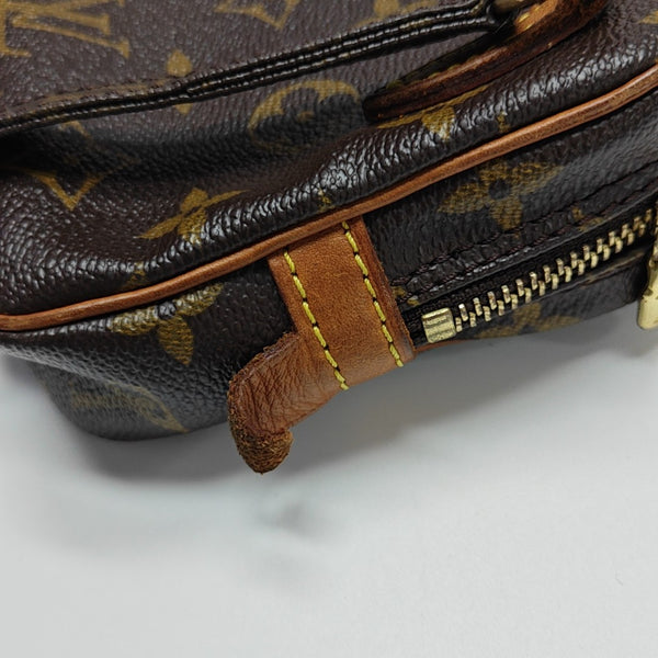 MARLY BANDOULIERE Monogram Coated Canvas Brown