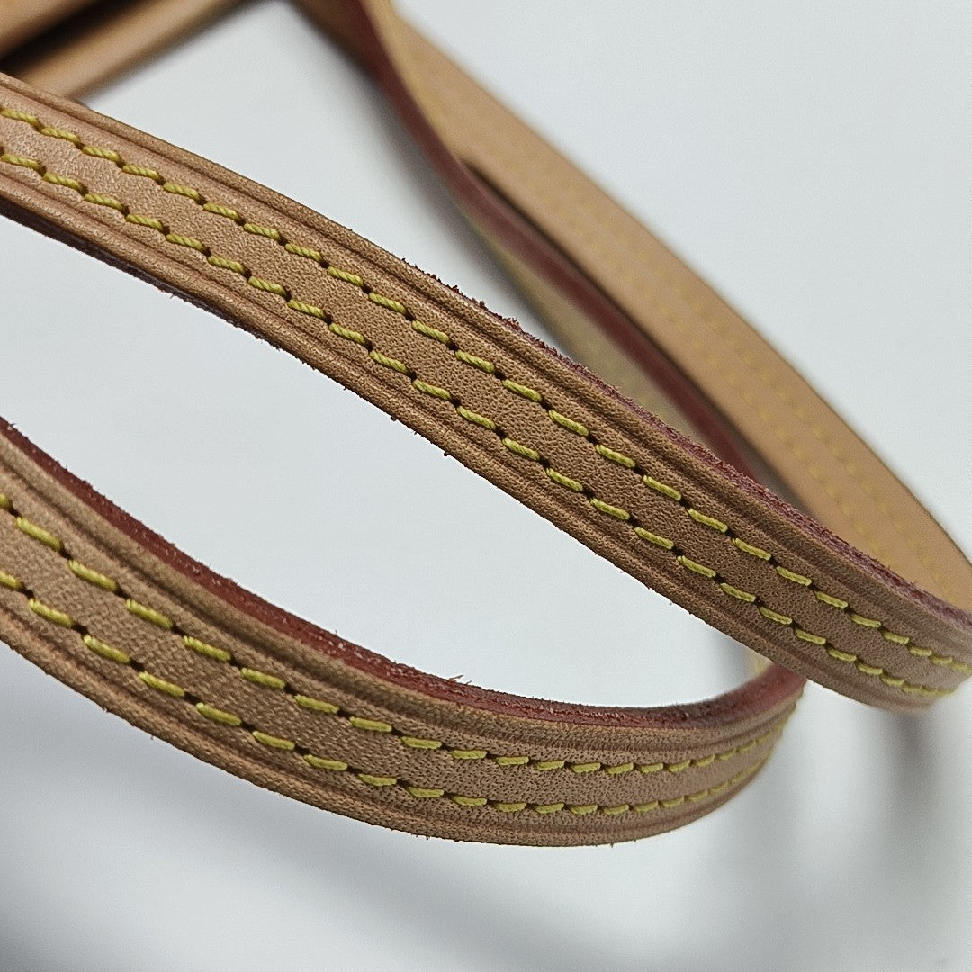 NEVERFULL MM Monogram Coated Canvas Brown