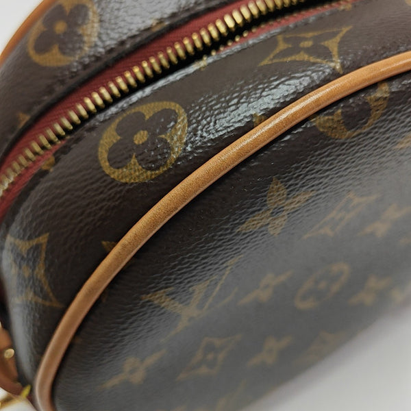 BOITE CHAPEAU PM Monogram Coated Canvas Brown