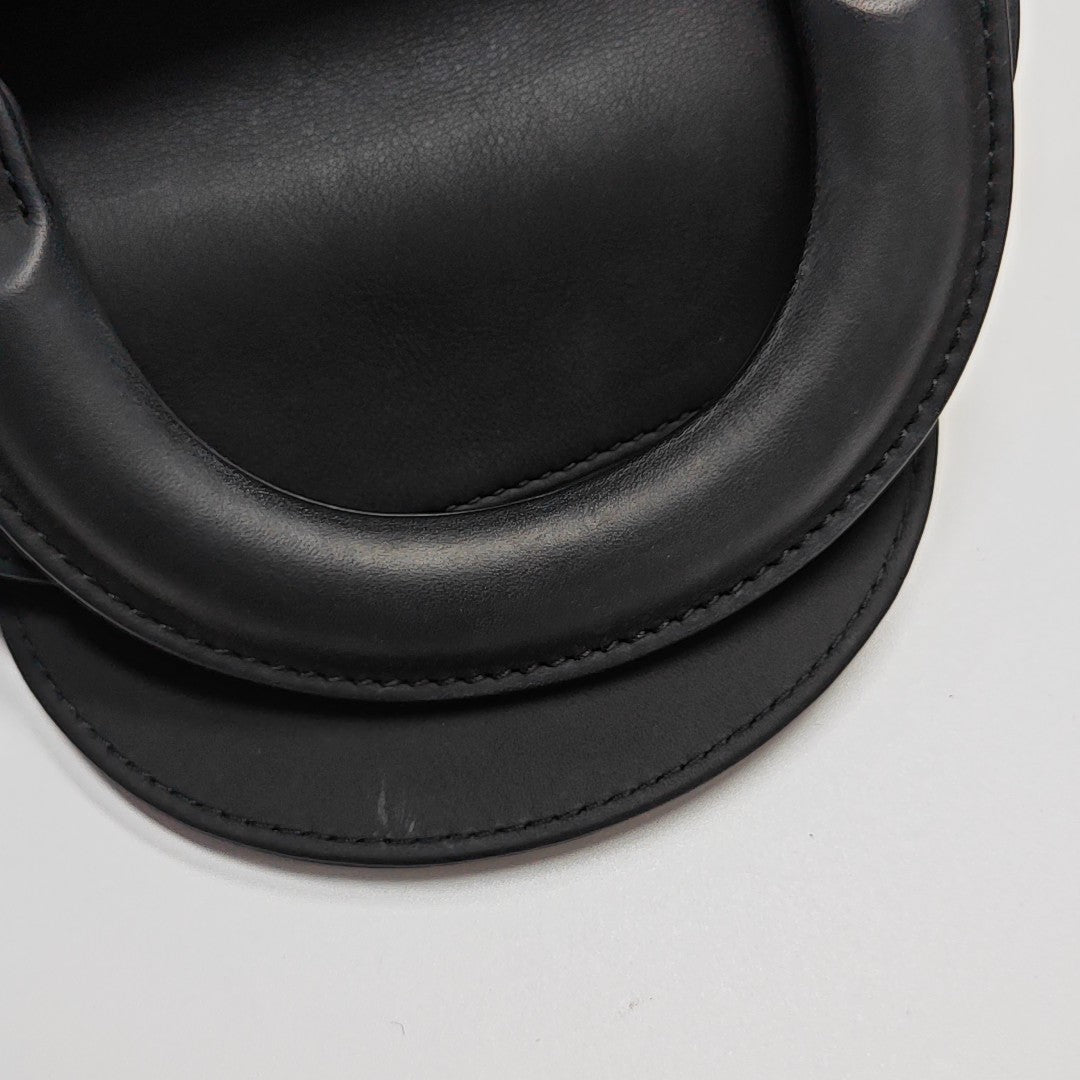 Lady Dior Mini Cannage Calfskin Black
