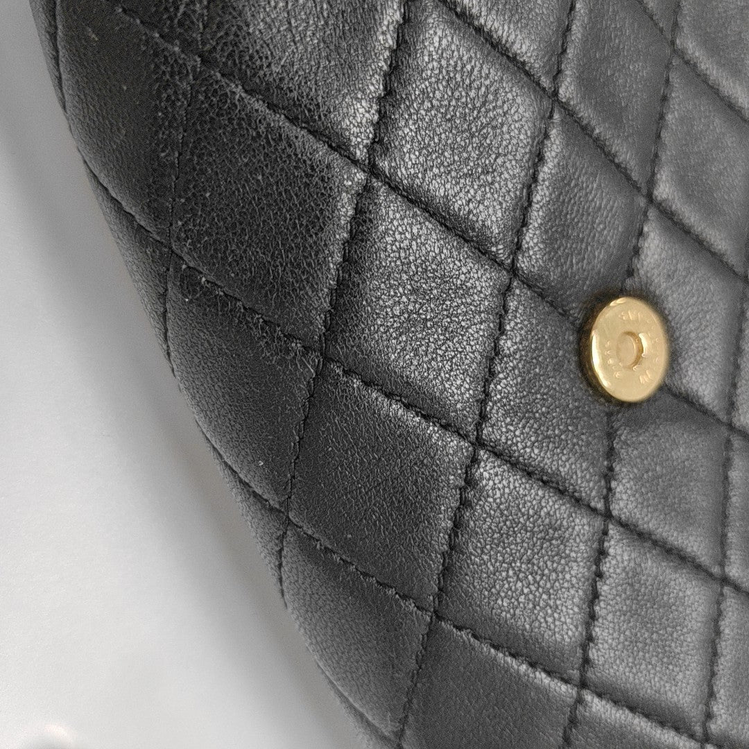 NOLITA Mini Quilted Lambskin Black