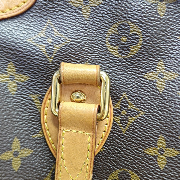 PALERMO PM Monogram Coated Canvas Brown