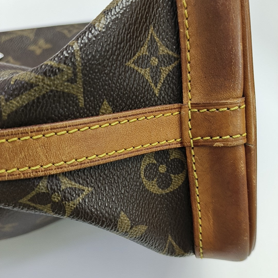 NOÉ Monogram Coated Canvas Brown