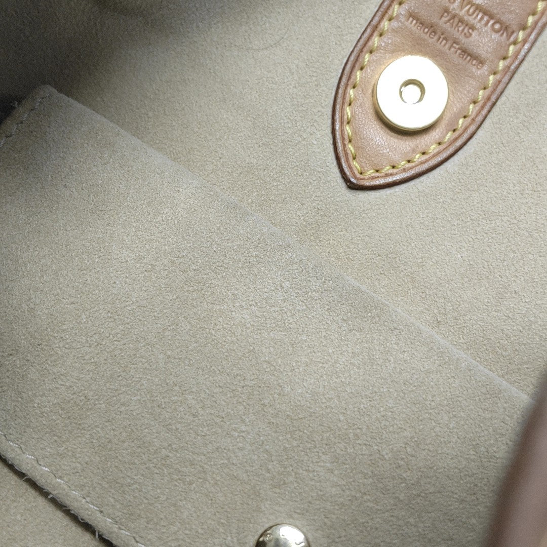 GALLIERA Monogram Coated Canvas Brown